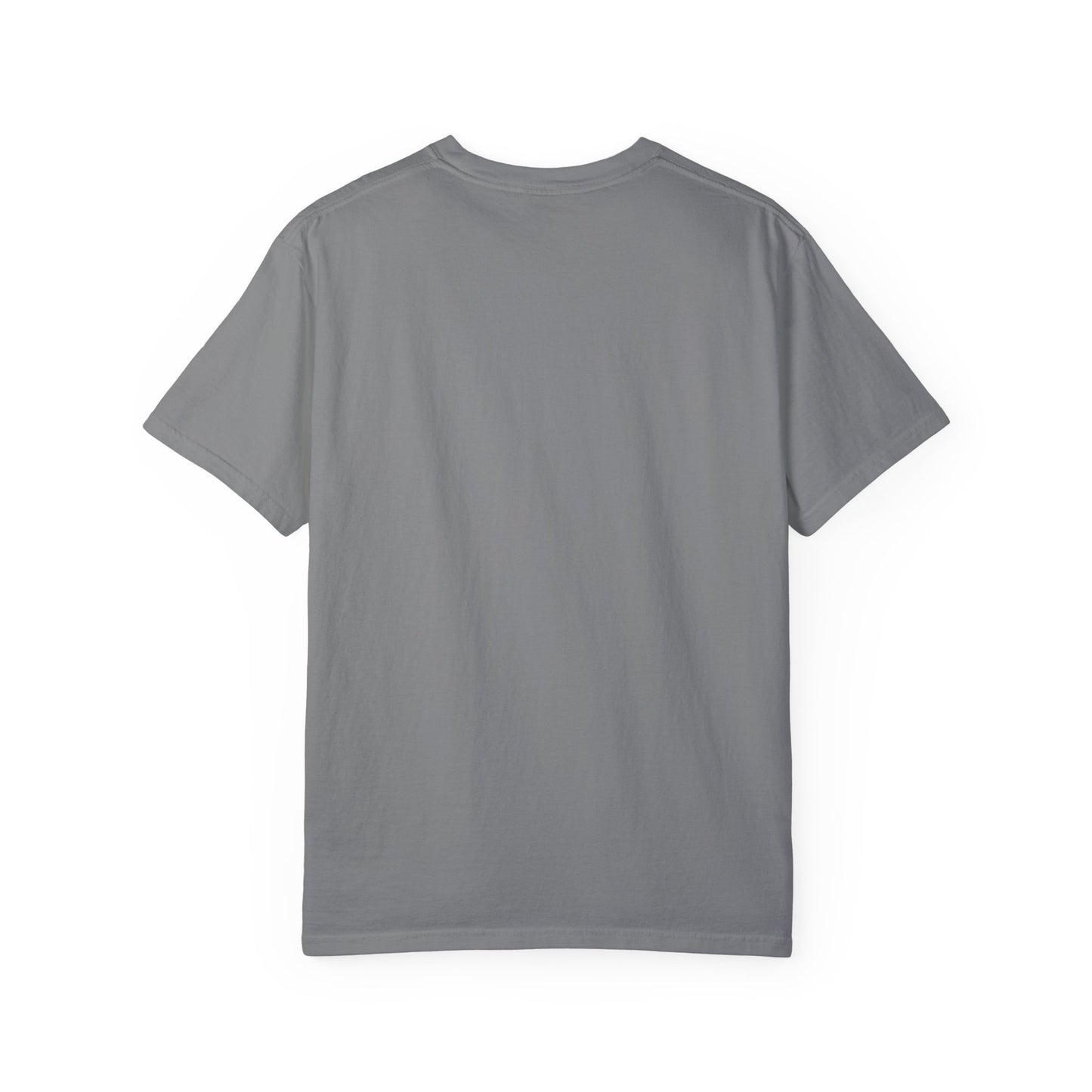 Artistic Men Garment-Dyed T-shirt with God's artwork 'Me' design