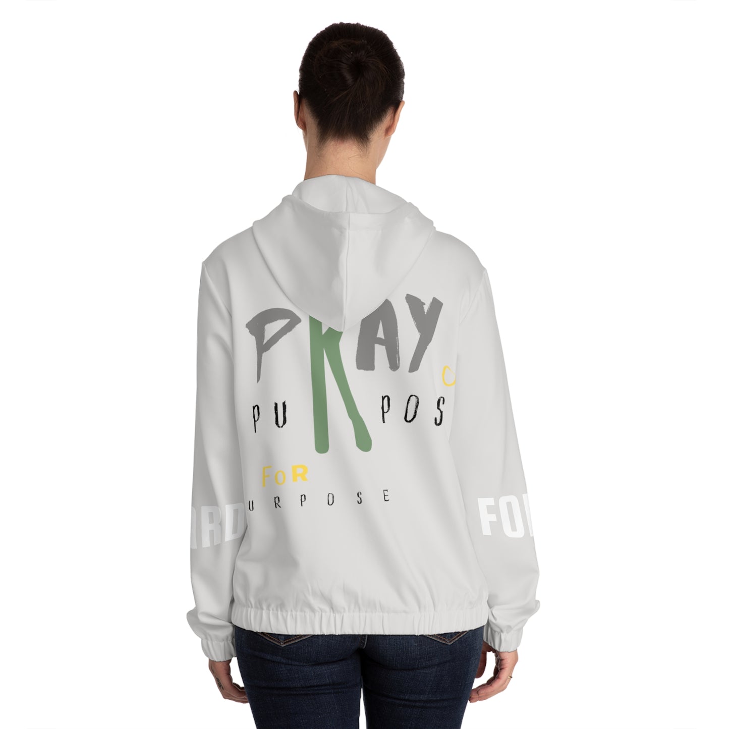 Women’s Full-Zip Hoodie (AOP)