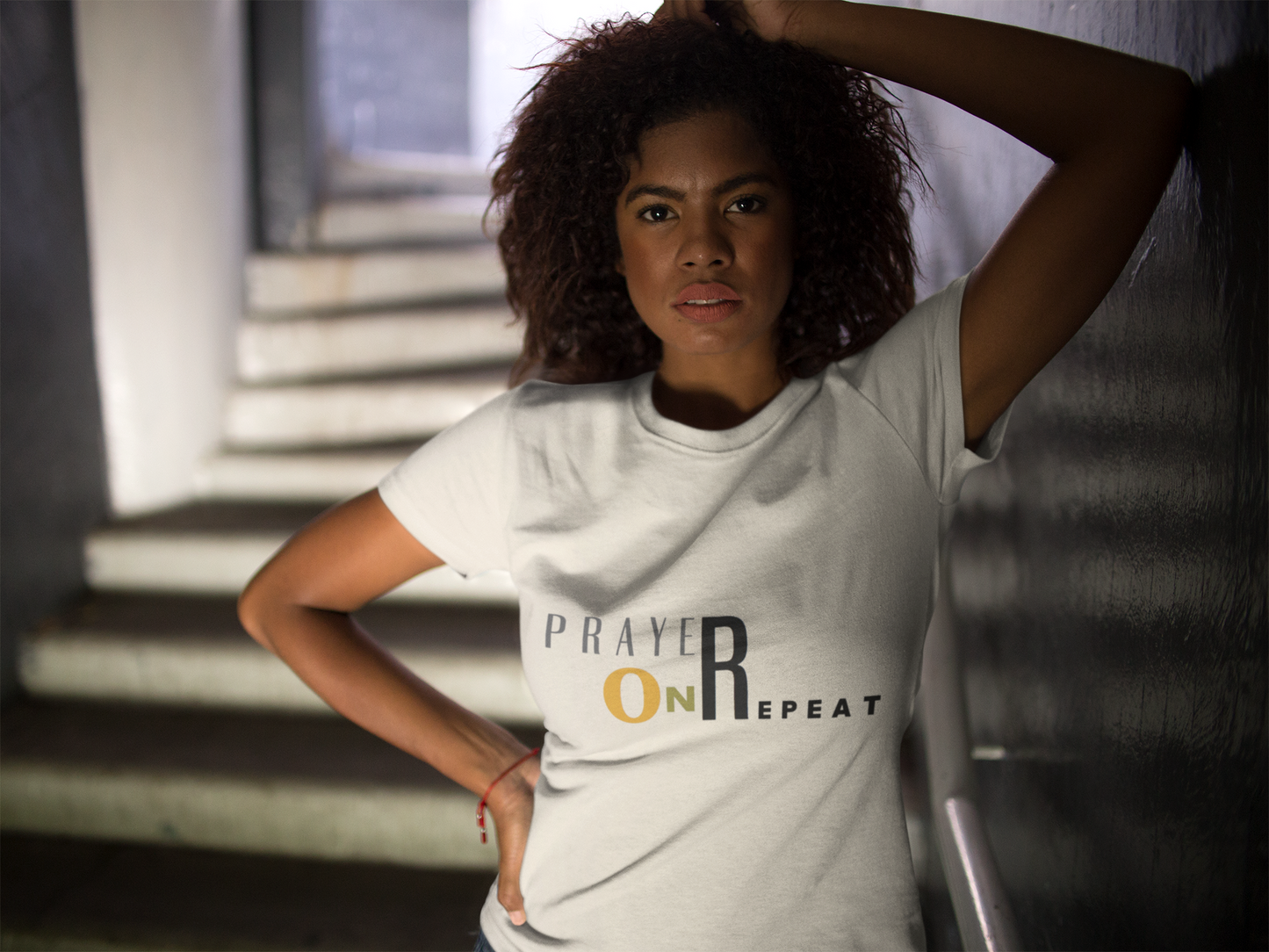 Prayer on Repeat Unisex T-Shirt