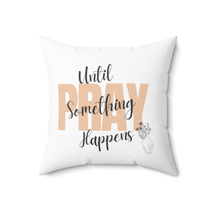 Spun Polyester Square Pillow