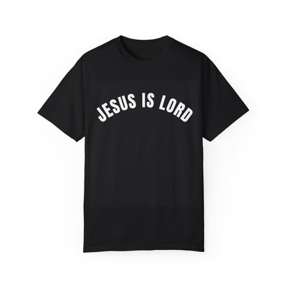 Faith-Inspired Men T-Shirt | 'Jesus is Lord' Design | Perfect for Baptism & Faith Celebrations