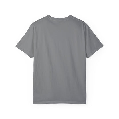 Artistic Men Garment-Dyed T-shirt with God's artwork 'Me' design
