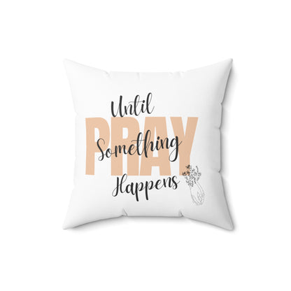 Spun Polyester Square Pillow