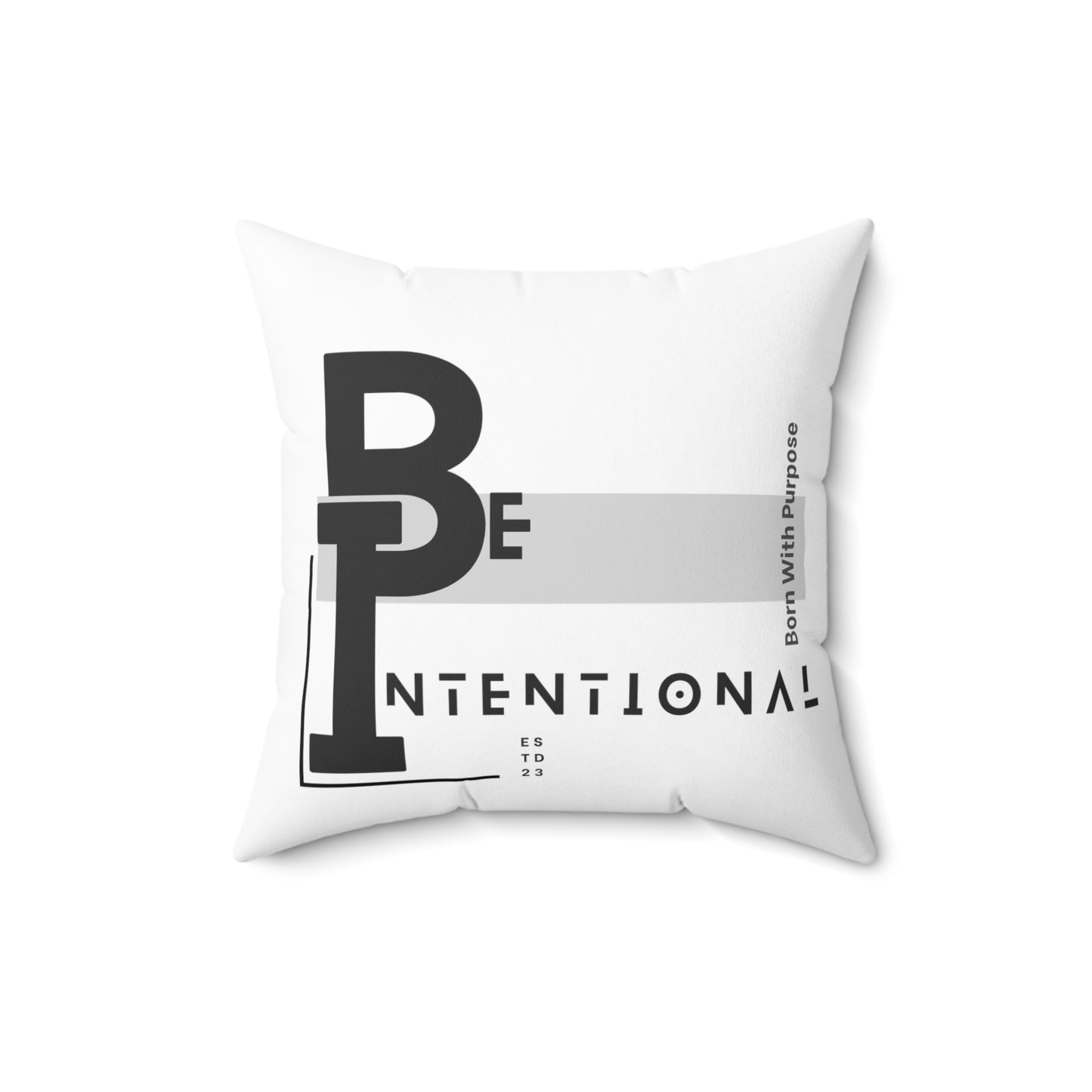 Spun Polyester Square Pillow