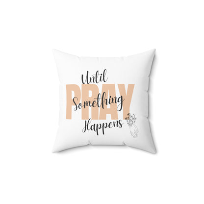 Spun Polyester Square Pillow