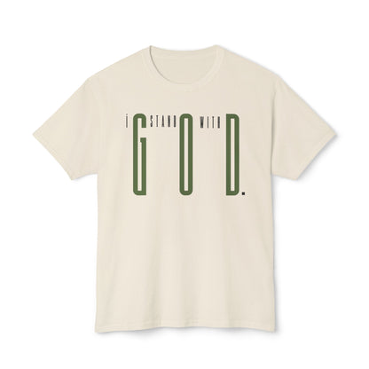 Men I Stand with God HD Cotton™ T-shirt